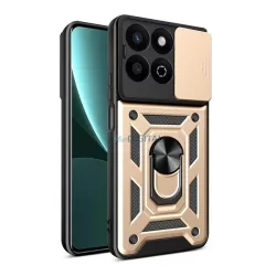   Defender szilikon telefonvédő (ütésállóság, tartógyűrű, kameravédő) ARANY Honor 200 Smart 5G