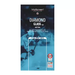   MYSCREEN DIAMOND GLASS EDGE képernyővédő üveg (2.5D, full glue, 0.33mm, 9H) FEKETE Honor 200 Smart 5G