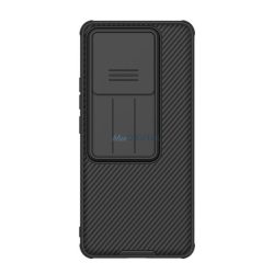   NILLKIN CAMSHIELD PRO szilikon telefonvédő (ütésállóság, kameravédő, csíkos) FEKETE Xiaomi 14T Pro 5G