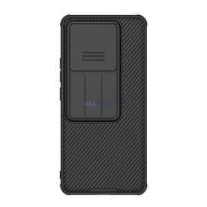 NILLKIN CAMSHIELD PRO szilikon telefonvédő (ütésállóság, kameravédő, csíkos) FEKETE Xiaomi 14T Pro 5G