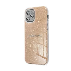   Szilikon telefonvédő (műanyag belső, csillogó hátlap) ARANY Xiaomi Redmi 14C 4G