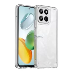   Szilikon telefonvédő (ütésállóság, átlátszó hátlap) ÁTLÁTSZÓ Honor 200 Smart 5G