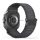 DUX DUCIS YC pótszíj (egyedi méret, nylon, SPORT) SÖTÉTSZÜRKE Samsung Galaxy Watch Ultra eSIM 47mm (SM-L705)