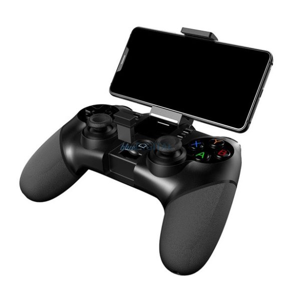 IPEGA vezeték nélküli kontroller (v5.0, 380mAh akku, iOS/Android/PC/PS3/PS4/Nintendo Switch kompatibilis) FEKETE