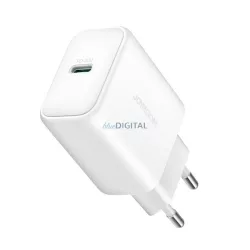   JOYROOM hálózati töltő Type-C aljzat (30W, PD gyorstöltő) FEHÉR