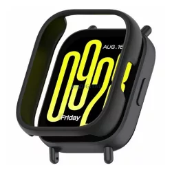   Műanyag keret (BUMPER, ütésállóság) FEKETE Xiaomi Redmi Watch 5 Lite