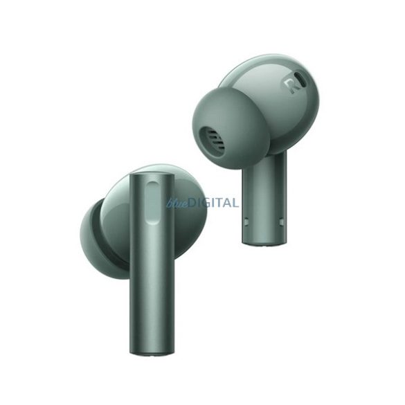 REALME BUDS AIR 6 bluetooth fülhallgató SZTEREO (v5.3, TWS, mikrofon, aktív zajszűrő, IP55 + töltőtok) SÖTÉTZÖLD