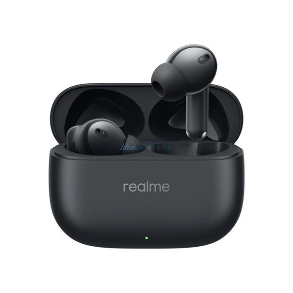 REALME BUDS T310 bluetooth fülhallgató SZTEREO (v5.4, TWS, mikrofon, aktív zajszűrő, IP55 + töltőtok) FEKETE