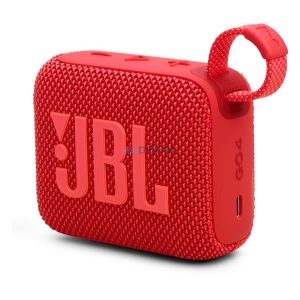 JBL GO4 bluetooth hordozható hangszóró (v5.3, 850mAh belső akku, 4.2W, IP67 vízálló) PIROS