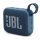 JBL GO4 bluetooth hordozható hangszóró (v5.3, 850mAh belső akku, 4.2W, IP67 vízálló) SÖTÉTKÉK