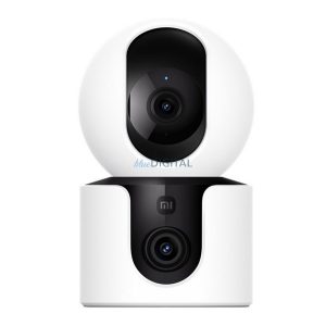 XIAOMI Smart Camera C300 DUAL beltéri biztonsági kamera (360°-os, mikrofon, éjjellátó, mozgásérzékelés, 1296p) FEHÉR