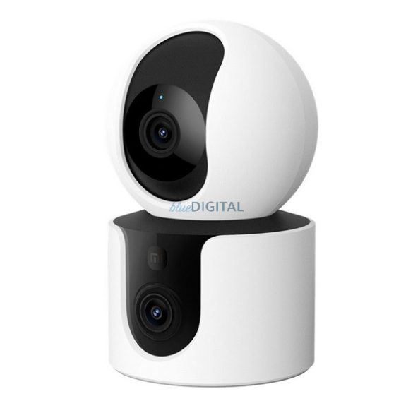 XIAOMI Smart Camera C300 DUAL beltéri biztonsági kamera (360°-os, mikrofon, éjjellátó, mozgásérzékelés, 1296p) FEHÉR