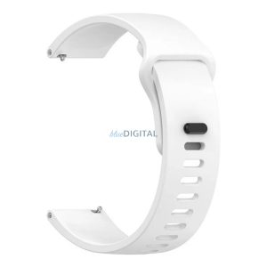 Pótszíj (egyedi méret, szilikon) FEHÉR Xiaomi Redmi Watch 5 Lite, Redmi Watch 5 Active