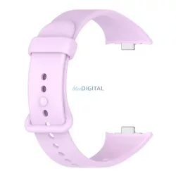  Pótszíj (egyedi méret, szilikon) LILA Xiaomi Smart Band 9 Pro