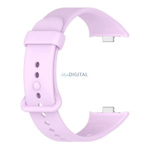 Pótszíj (egyedi méret, szilikon) LILA Xiaomi Smart Band 9 Pro