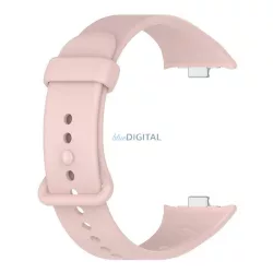   Pótszíj (egyedi méret, szilikon) RÓZSASZÍN Xiaomi Smart Band 9 Pro