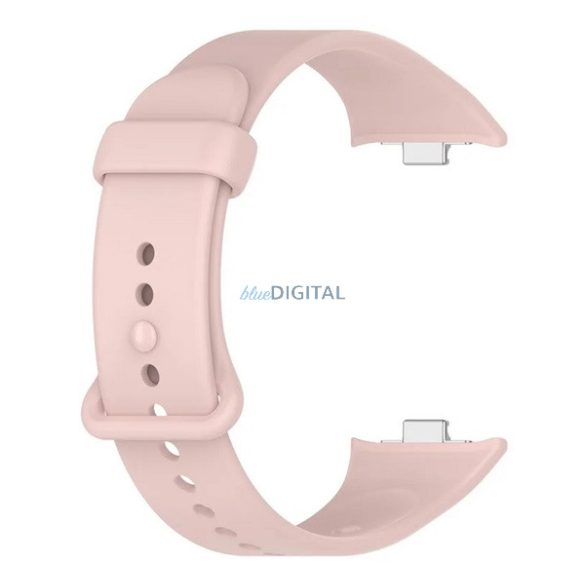 Pótszíj (egyedi méret, szilikon) RÓZSASZÍN Xiaomi Smart Band 9 Pro