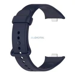  Pótszíj (egyedi méret, szilikon) SÖTÉTKÉK Xiaomi Smart Band 9 Pro