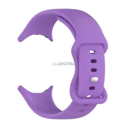   Pótszíj (egyedi méret, szilikon) LILA Google Pixel Watch 3 41mm