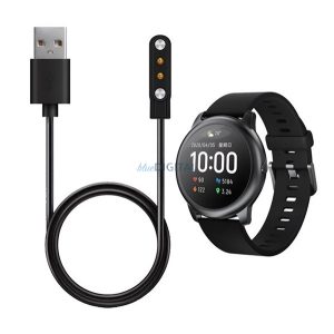 Töltőkábel USB (mágneses, 100cm) FEKETE Haylou LS05s, Solar