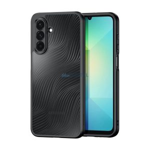 DUX DUCIS AIMO szilikon telefonvédő (ütésállóság, kameravédő, matt, hullám) FEKETE Samsung Galaxy A26 5G (SM-A266)