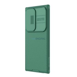   NILLKIN CAMSHIELD PRO szilikon telefonvédő (ütésállóság, kameravédő, csíkos) SÖTÉTZÖLD Samsung Galaxy S25 Ultra (SM-S938)