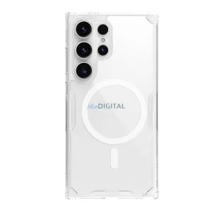NILLKIN NATURE PRO MAGNETIC műanyag telefonvédő (ütésállóság, légpárnás sarok, MagSafe) ÁTLÁTSZÓ Samsung Galaxy S25 Ultra (SM-S938)
