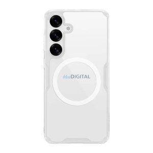 NILLKIN NATURE PRO MAGNETIC műanyag telefonvédő (ütésállóság, légpárnás sarok, MagSafe) ÁTLÁTSZÓ Samsung Galaxy S25 Plus (SM-S936)
