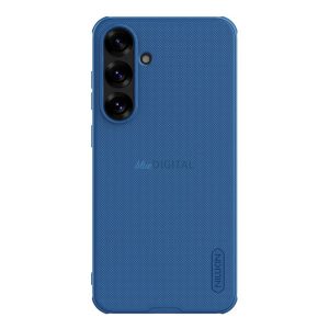 NILLKIN SUPER FROSTED PRO műanyag telefonvédő (ütésállóság, gumírozott, érdes felület) SÖTÉTKÉK Samsung Galaxy S25 Plus (SM-S936)