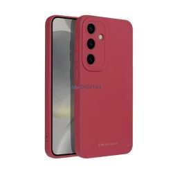   ROAR LUNA szilikon telefonvédő (ultravékony, matt, kameravédő, wireless) BORDÓ Samsung Galaxy S25 Plus (SM-S936)