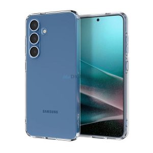 SPIGEN LIQUID CRYSTAL szilikon telefonvédő (ütésállóság, légpárnás sarok) ÁTLÁTSZÓ Samsung Galaxy S25 Plus (SM-S936)