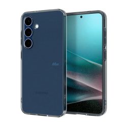   SPIGEN LIQUID CRYSTAL szilikon telefonvédő (ütésállóság, légpárnás sarok) SÖTÉTSZÜRKE Samsung Galaxy S25 (SM-S931)