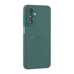 Szilikon telefonvédő (matt) SÖTÉTZÖLD Samsung Galaxy A26 5G (SM-A266)