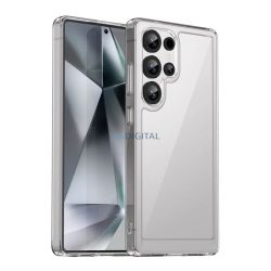   Szilikon telefonvédő (ütésállóság, átlátszó hátlap) ÁTLÁTSZÓ Samsung Galaxy S25 Ultra (SM-S938)