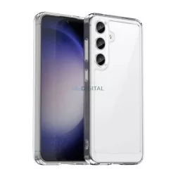   Szilikon telefonvédő (ütésállóság, átlátszó hátlap) ÁTLÁTSZÓ Samsung Galaxy S25 Plus (SM-S936)