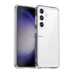 Szilikon telefonvédő (ütésállóság, átlátszó hátlap) ÁTLÁTSZÓ Samsung Galaxy S25 Plus (SM-S936)