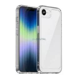   Szilikon telefonvédő (ütésállóság, átlátszó hátlap) ÁTLÁTSZÓ iPhone 16e