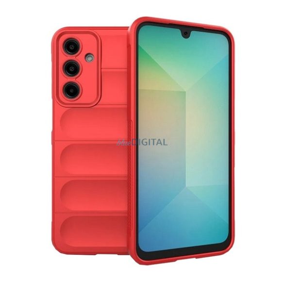 Szilikon telefonvédő (ütésállóság, kameravédő, 3D) PIROS Samsung Galaxy A26 5G (SM-A266)