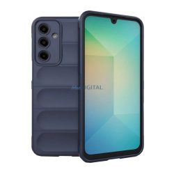  Szilikon telefonvédő (ütésállóság, kameravédő, 3D) SÖTÉTKÉK Samsung Galaxy A26 5G (SM-A266)