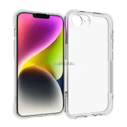   Szilikon telefonvédő (ütésállóság, légpárnás sarok) ÁTLÁTSZÓ iPhone 16e