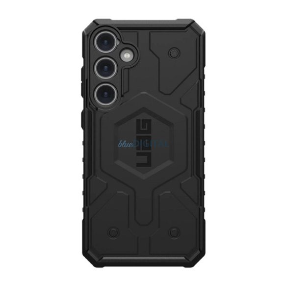 UAG PATHFINDER defender műanyag telefonvédő (erős ütésállóság, légpárnás sarok, csúszásgátló) FEKETE Samsung Galaxy S25 (SM-S931)