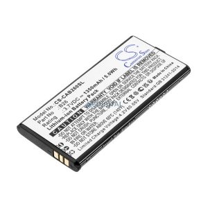CAMERON SINO Li-Ion akku (3.7V / 1350mAh, CAT B26 kompatibilis) FEKETE CAT B26