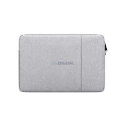   DEVIA JUSTYLE tok fekvő, textil LAPTOP/NOTEBOOK/TABLET (univerzális, vízálló, 13,3" méret) SÖTÉTSZÜRKE