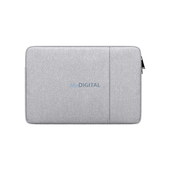 DEVIA JUSTYLE tok fekvő, textil LAPTOP/NOTEBOOK/TABLET (univerzális, vízálló, 13,3" méret) SÖTÉTSZÜRKE