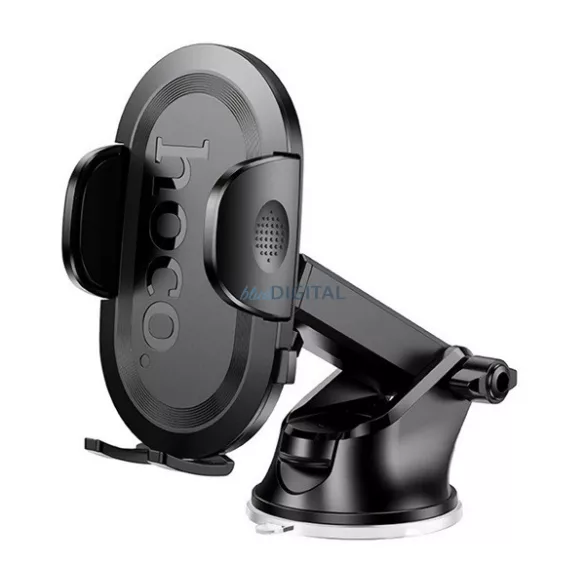 HOCO E85 bluetooth FM transmitter 2 USB+Type-C aljzat (v5.4, 20W, gyorstöltő, LED kijelző) FEKETE