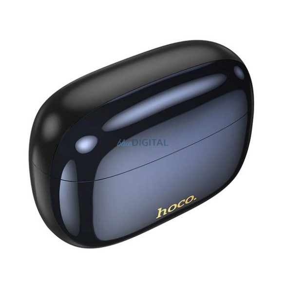 HOCO EQ20 bluetooth fülhallgató SZTEREO (v5.4, TWS, mikrofon, LED kijelző, aktív zajszűrő + töltőtok) FEKETE