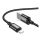 HOCO X89 adatkábel (USB - lightning, 2.4A, gyorstöltő, 100cm, cipőfűző) FEKETE HOCO X89 adatkábel (USB - lightning, 2.4A, gyorstöltő, 100cm, cipőfűző) FEKETE