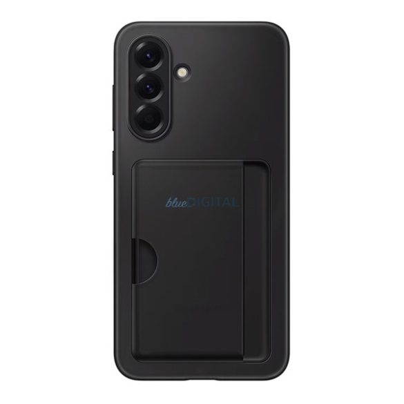 SAMSUNG szilikon telefonvédő (kártyazseb) FEKETE Samsung Galaxy A56 5G (SM-A566)