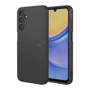 Szilikon telefonvédő (matt) FEKETE Samsung Galaxy A56 5G (SM-A566)