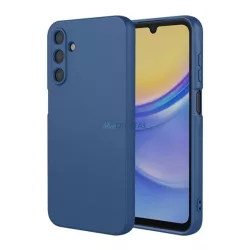   Szilikon telefonvédő (matt) SÖTÉTKÉK Samsung Galaxy A56 5G (SM-A566)